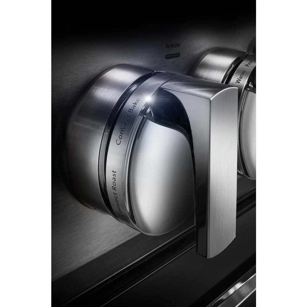 NOIR™ 36" Dual-Fuel Professional Range with Chrome-Infused Griddle JDRP536HM