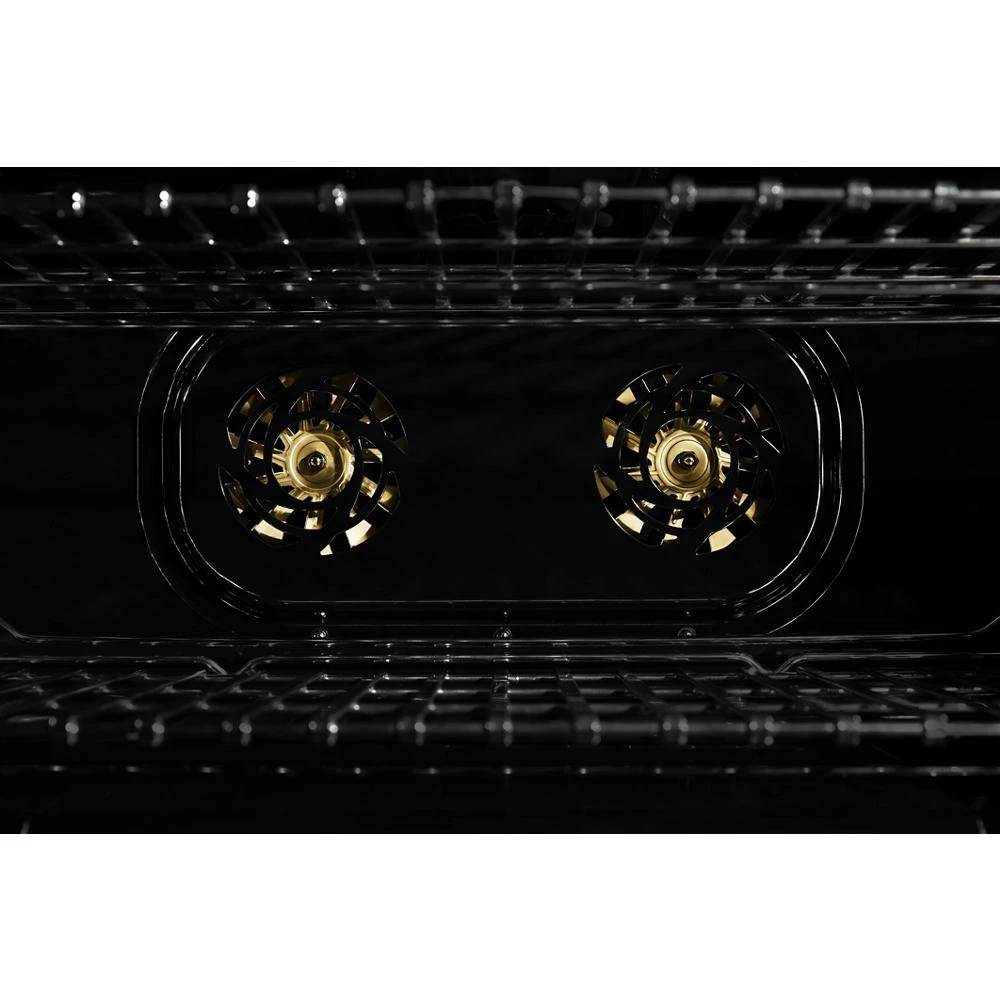 NOIR™ 36" Dual-Fuel Professional Range with Chrome-Infused Griddle JDRP536HM