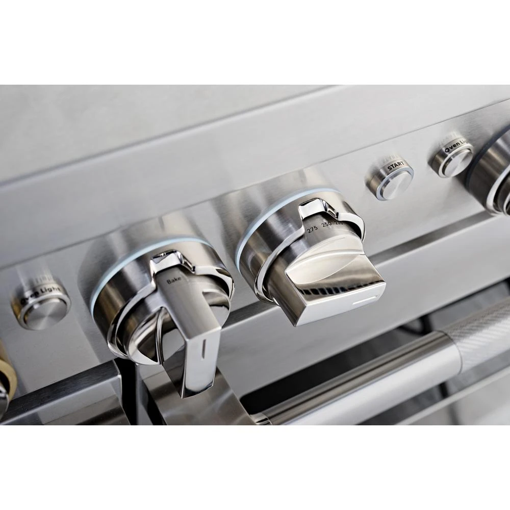 RISE™ 48" Dual-Fuel Professional Range with Chrome-Infused Griddle JDRP548HL
