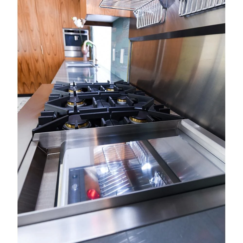 RISE™ 48" Dual-Fuel Professional Range with Chrome-Infused Griddle JDRP548HL