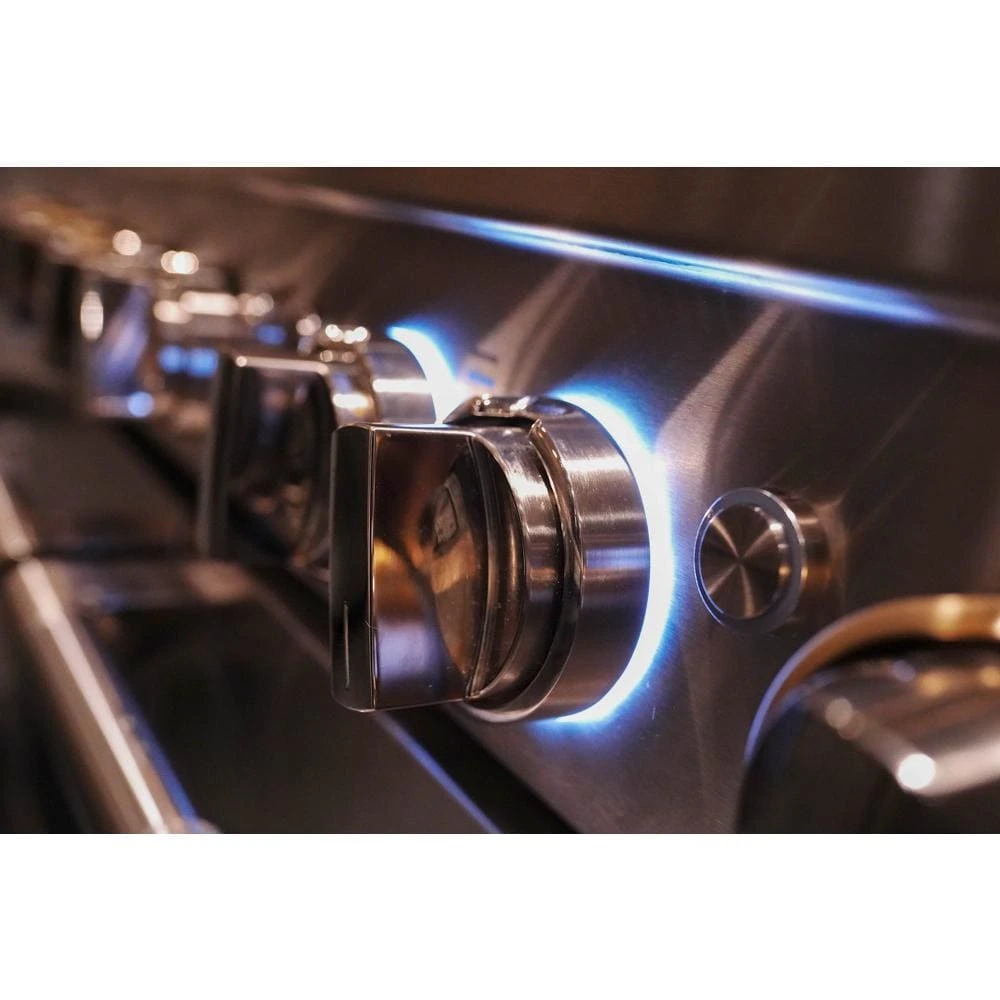RISE™ 48" Dual-Fuel Professional Range with Chrome-Infused Griddle JDRP548HL