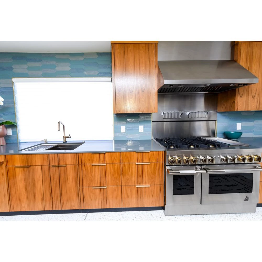 RISE™ 48" Dual-Fuel Professional Range with Chrome-Infused Griddle JDRP548HL