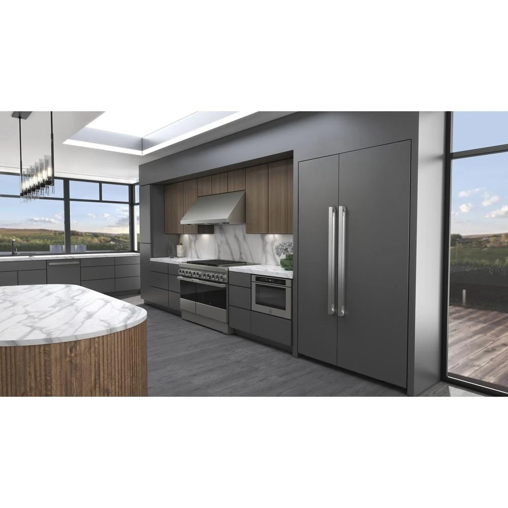 RISE™ 48" Dual-Fuel Professional Range with Chrome-Infused Griddle JDRP548HL