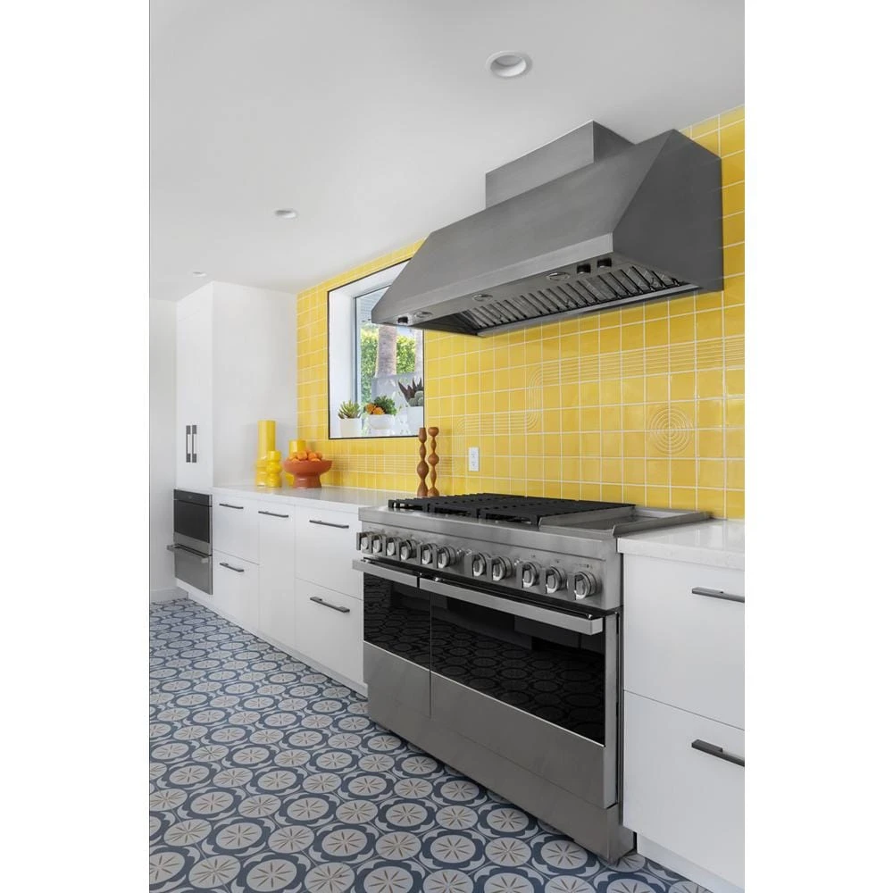NOIR™ 48" Dual-Fuel Professional Range with Chrome-Infused Griddle JDRP548HM