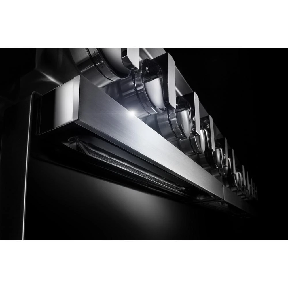 NOIR™ 48" Dual-Fuel Professional Range with Chrome-Infused Griddle JDRP548HM