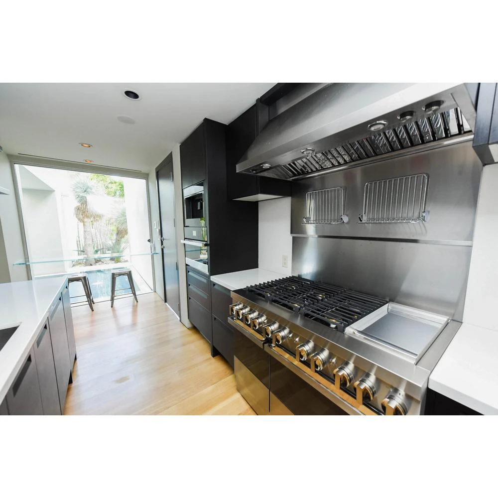 NOIR™ 48" Dual-Fuel Professional Range with Chrome-Infused Griddle JDRP548HM