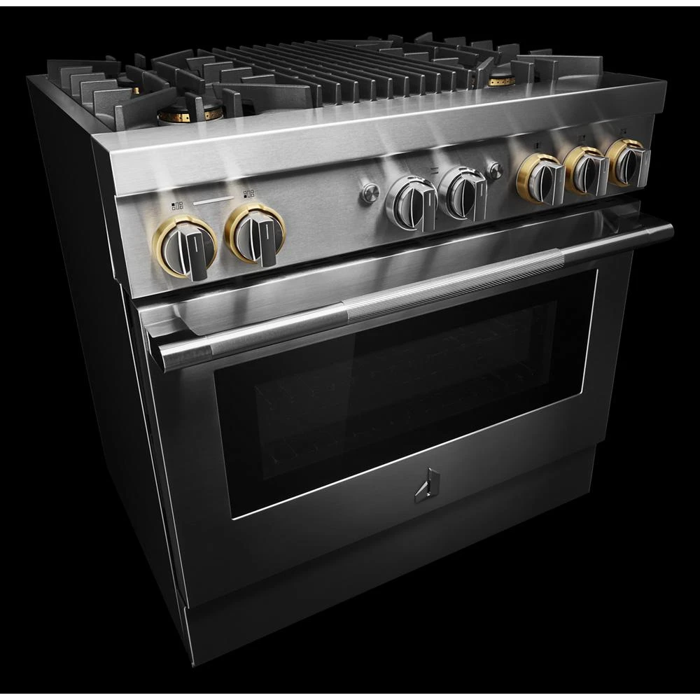RISE™ 36" Dual-Fuel Professional Range with Gas Grill JDRP636HL