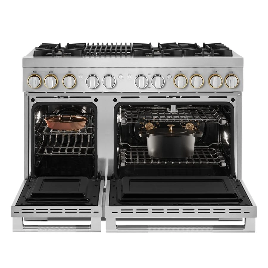 RISE™ 48" Dual-Fuel Professional-Style Range with Grill JDRP648HL