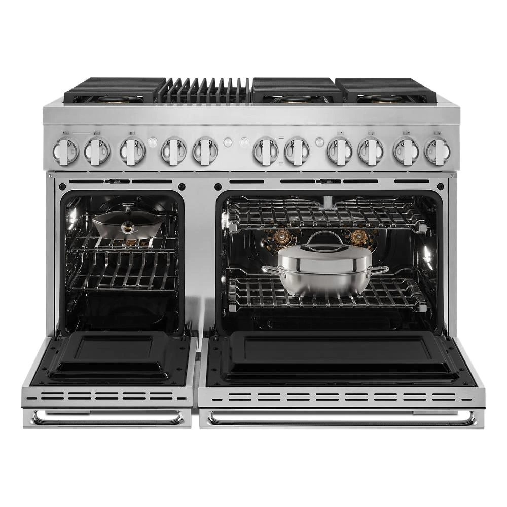 NOIR™ 48" Dual-Fuel Professional-Style Range with Grill JDRP648HM