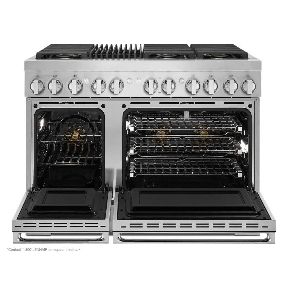 NOIR™ 48" Dual-Fuel Professional-Style Range with Grill JDRP648HM