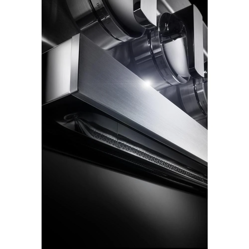 NOIR™ 48" Dual-Fuel Professional-Style Range with Chrome-Infused Griddle and Grill JDRP748HM