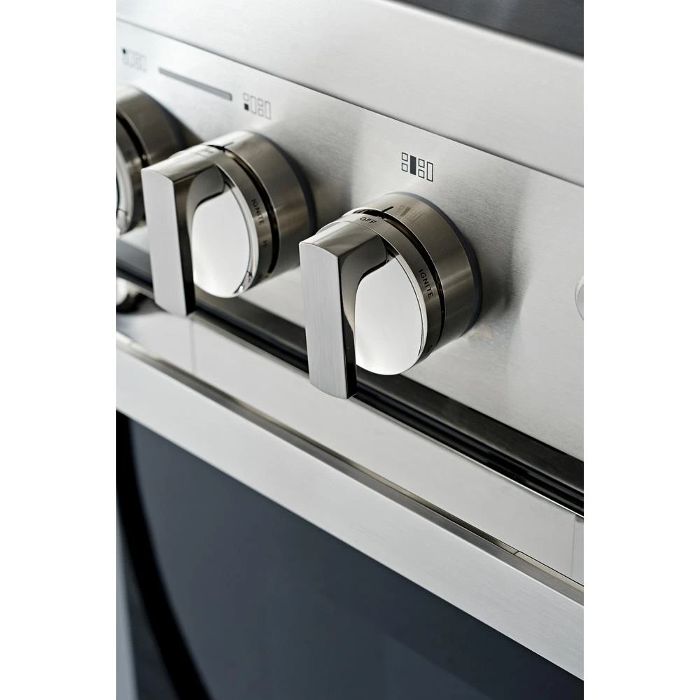 NOIR™ 48" Dual-Fuel Professional-Style Range with Chrome-Infused Griddle and Grill JDRP748HM