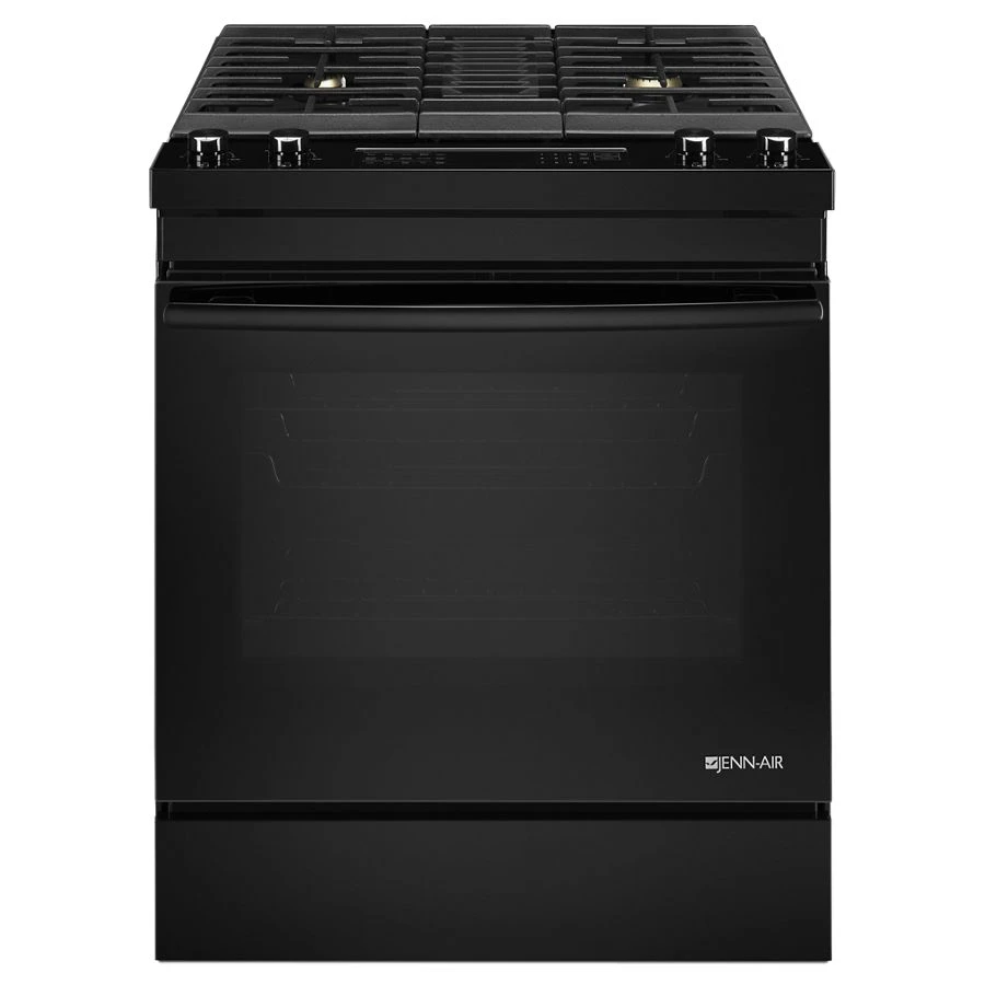 Floating Glass30" Dual-Fuel Downdraft Range JDS1750FB
