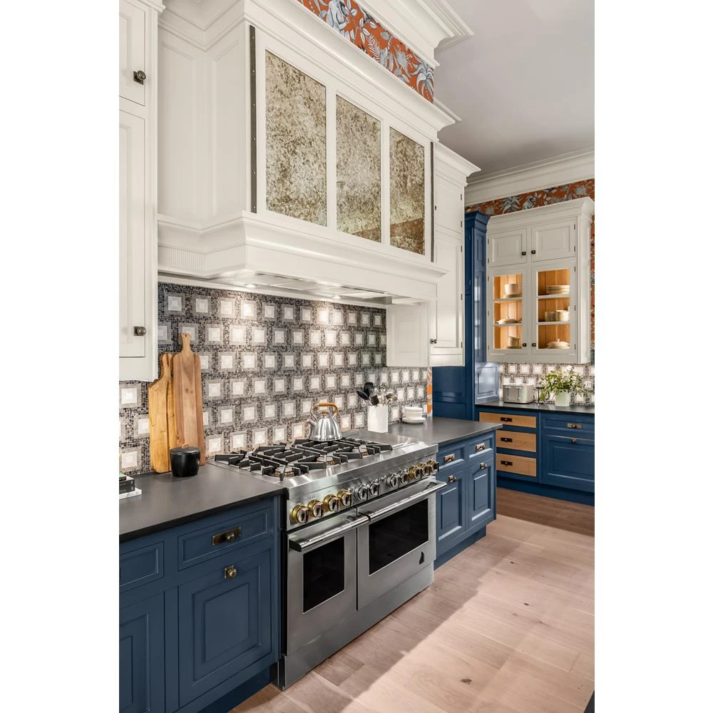 RISE™ 48" Dual-Fuel Professional-Style Range with Chrome-Infused Griddle and Steam Assist JDSP548HL