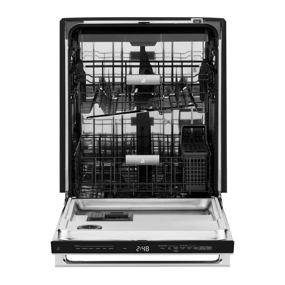 NOIR™ 24" Built-In Dishwasher with Precise Fit 3rd Rack for Cutlery with Plasma Coating, 39 dBA JDTS3924SM