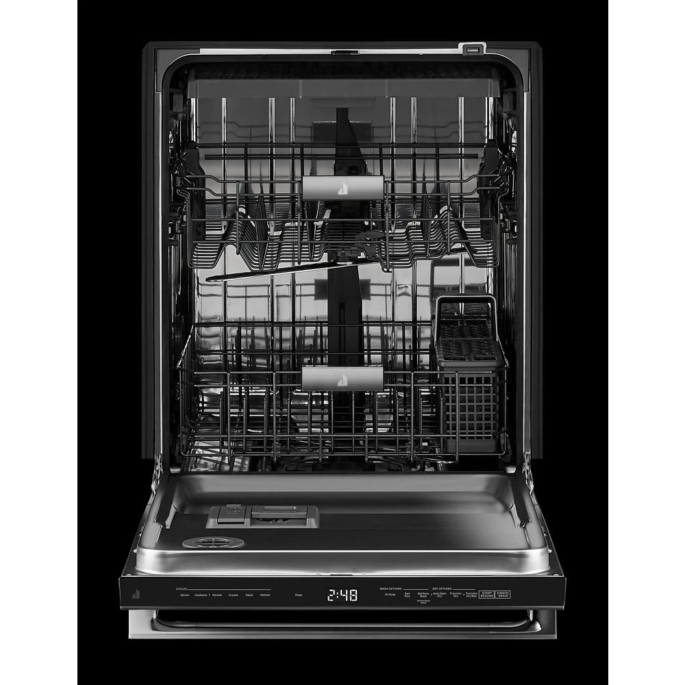 NOIR™ 24" Built-In Dishwasher with Precise Fit 3rd Rack for Cutlery with Plasma Coating, 39 dBA JDTS3924SM