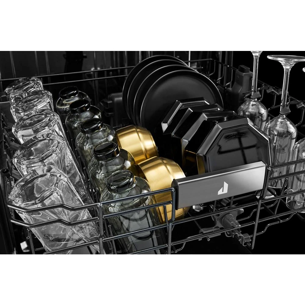 Pocket Handle 24" Built-In Dishwasher with Precise Fit 3rd Rack for Cutlery with Plasma Coating, 39 dBA JDTS3924SP