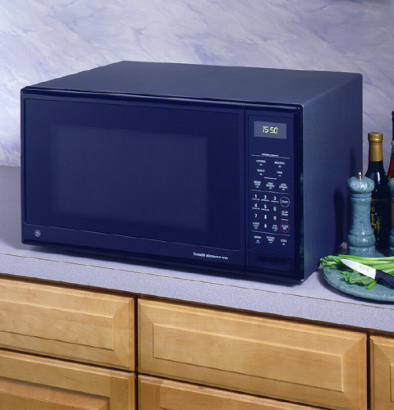 GE Full-Size Countertop Microwave Oven Black JE1550GW Picture 1