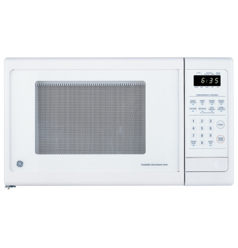 GE Countertop Turntable Microwave Oven White JE635WW Picture 1
