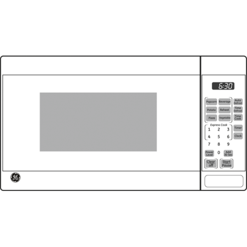 0.7 Cu. Ft. Capacity Countertop Microwave Oven JE740DRBB
