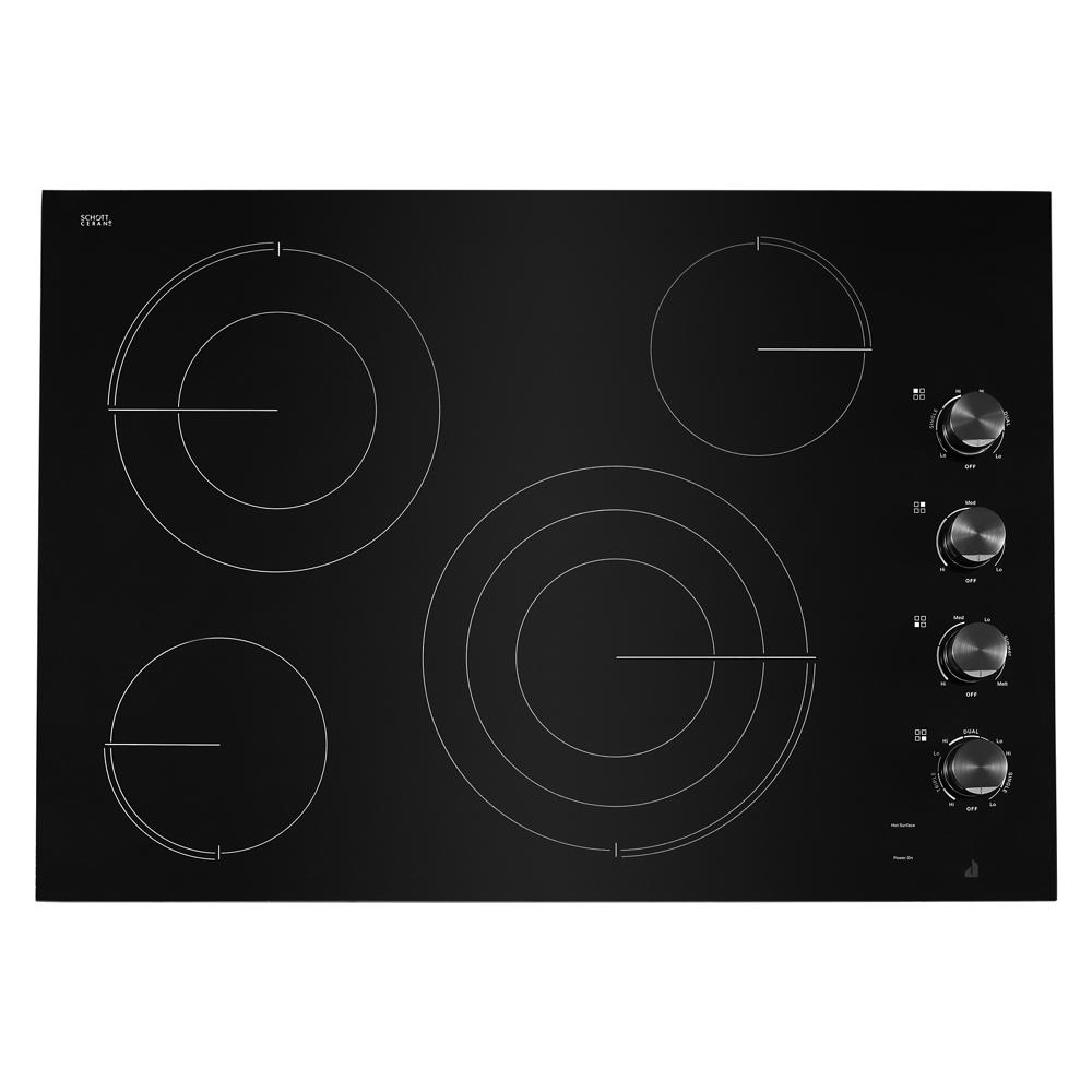 JennAir Oblivion Glass 30" Electric Radiant Cooktop Black JEC3430HB Picture 1