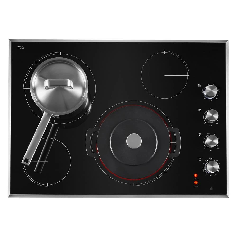 Lustre Stainless 30" Electric Radiant Cooktop JEC3430HS