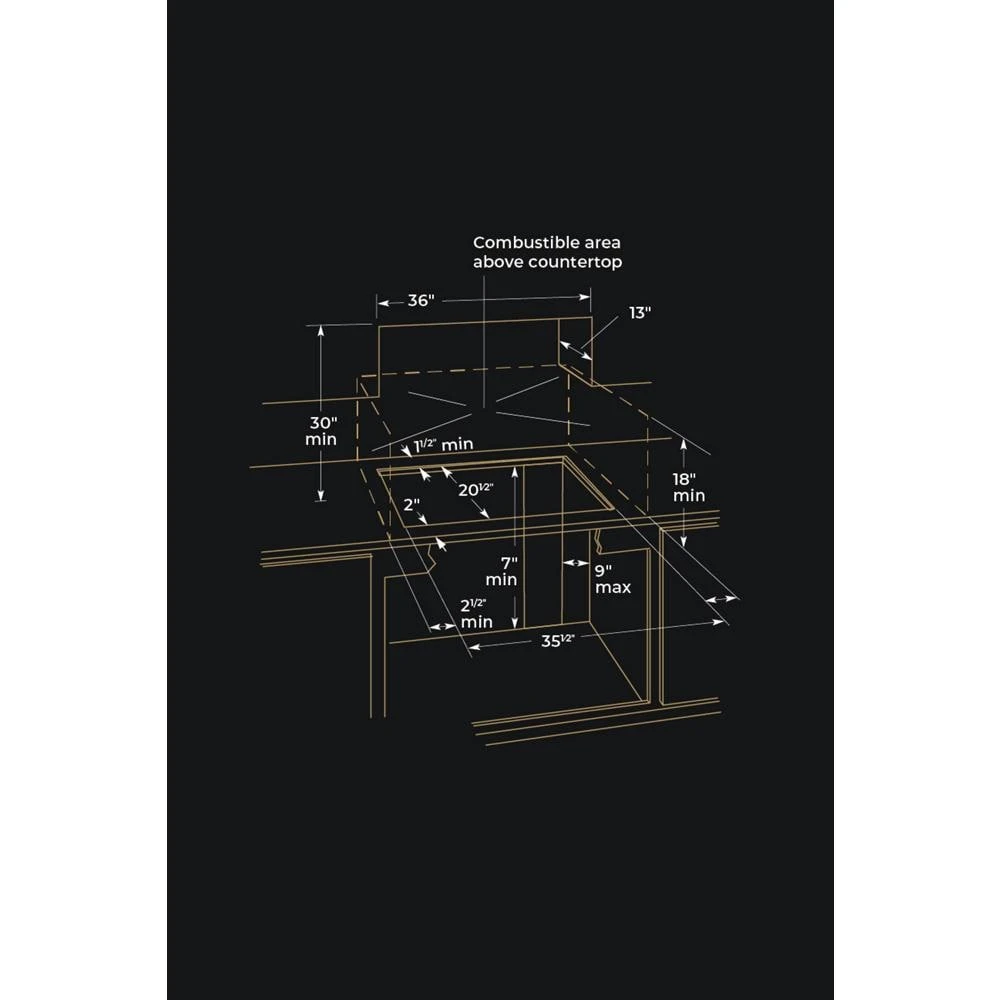 Oblivion Glass 36" Electric Radiant Cooktop JEC3536HB