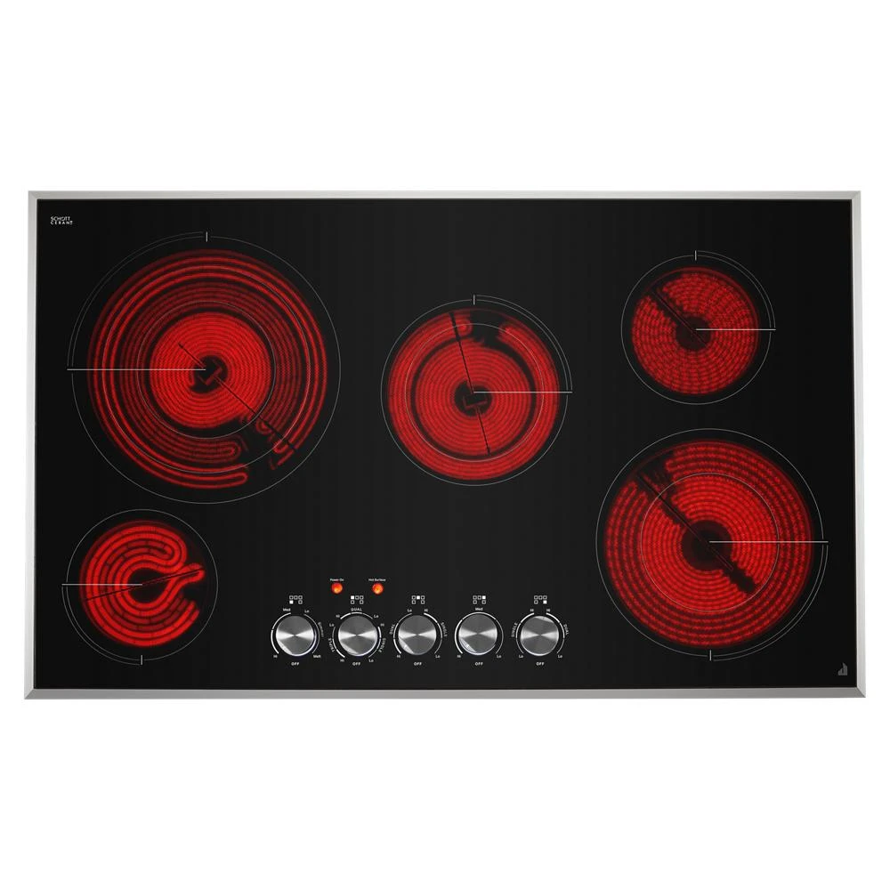 Lustre Stainless 36" Electric Radiant Cooktop JEC3536HS