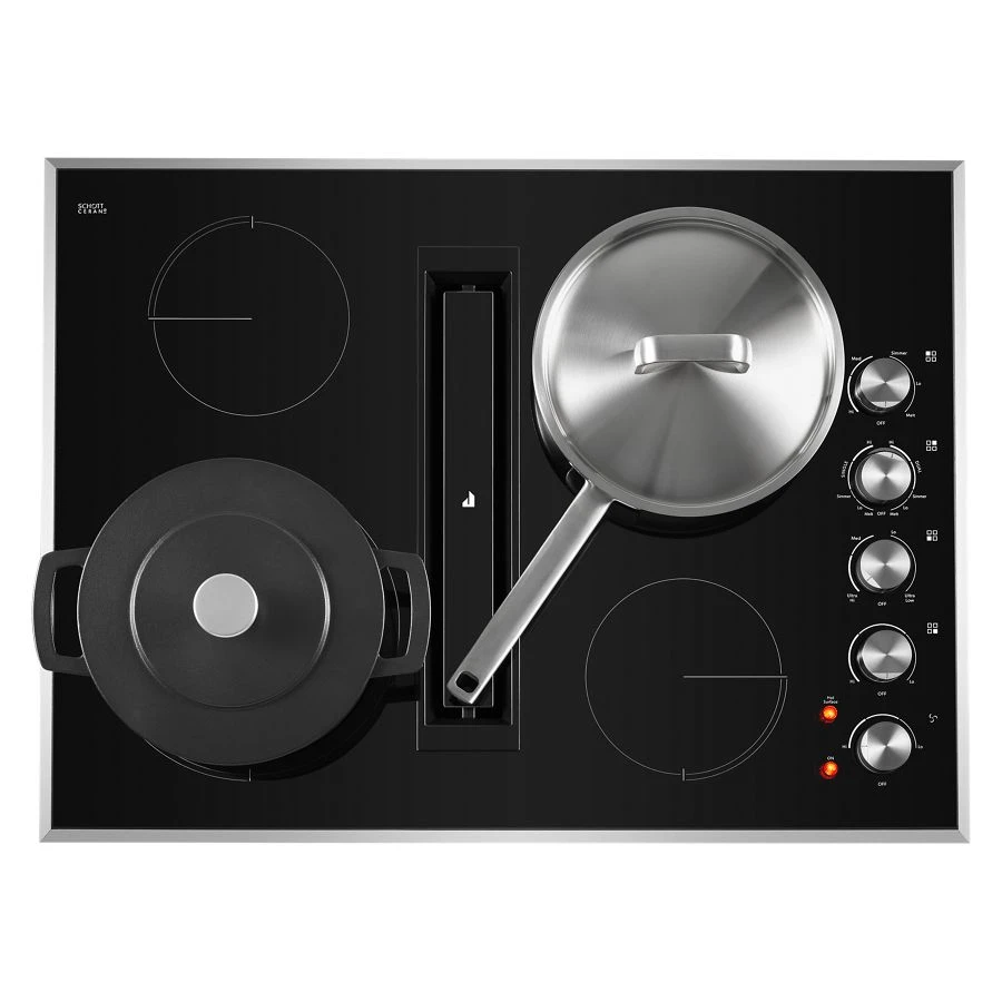 Euro-style 30" Jx3™ Electric Downdraft Cooktop JED3430GS