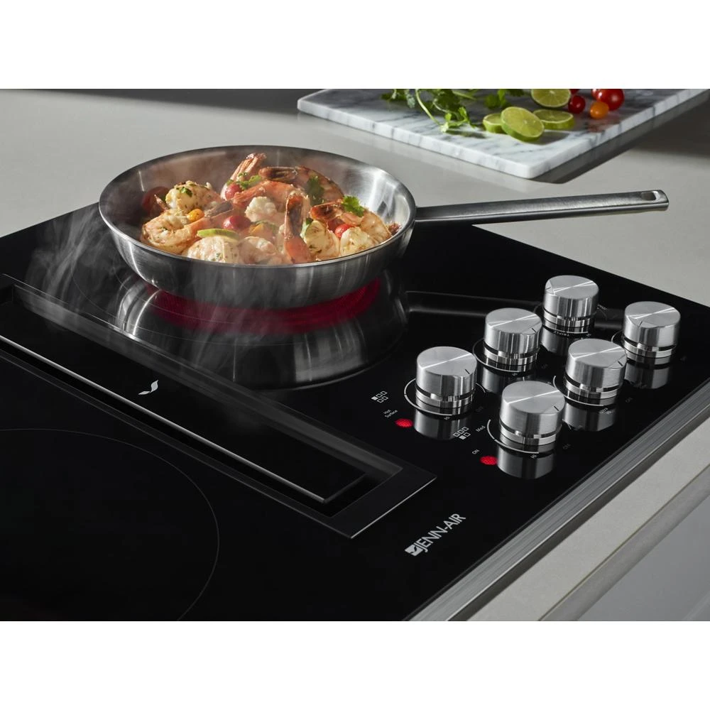 Euro-Style 36" JX3 Electric Downdraft Cooktop JED3536GS
