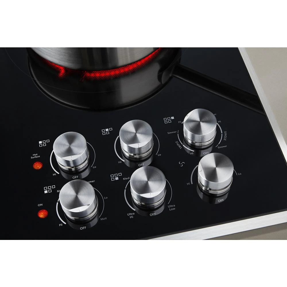 Euro-Style 36" JX3 Electric Downdraft Cooktop JED3536GS