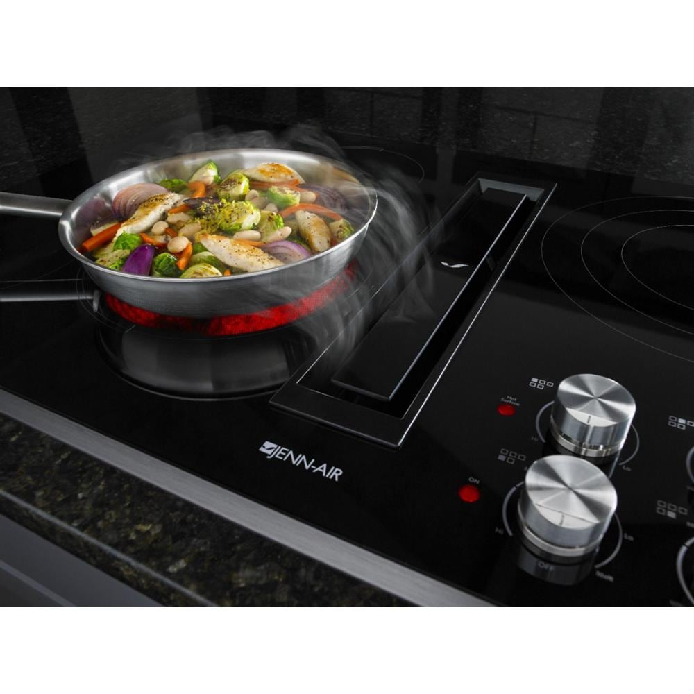 Euro-Style 36" JX3 Electric Downdraft Cooktop JED3536GS