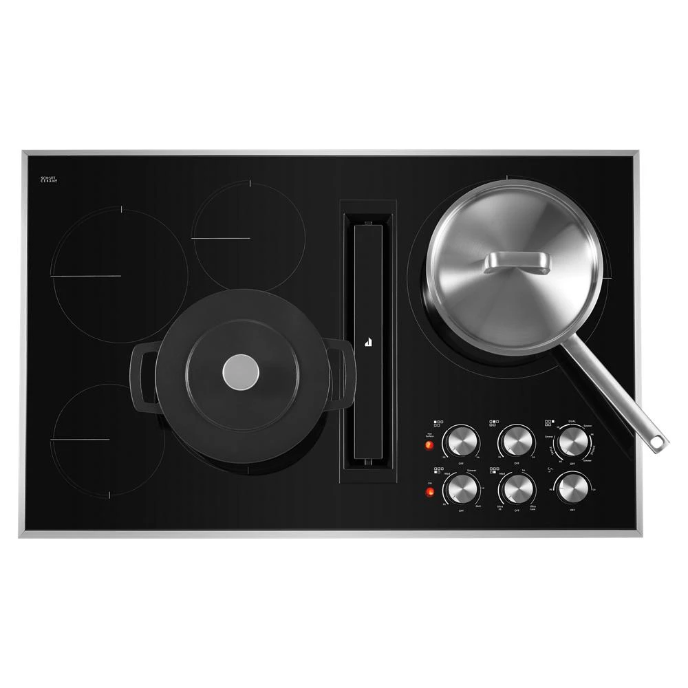 Euro-Style 36" JX3 Electric Downdraft Cooktop JED3536GS