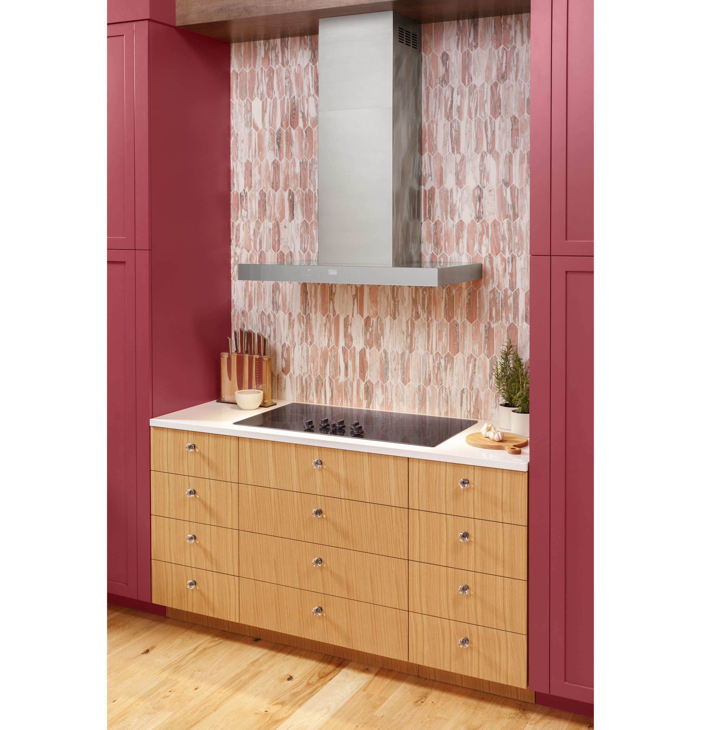 30" Built-In knob Control Electric Cooktop JEP5030DTBB