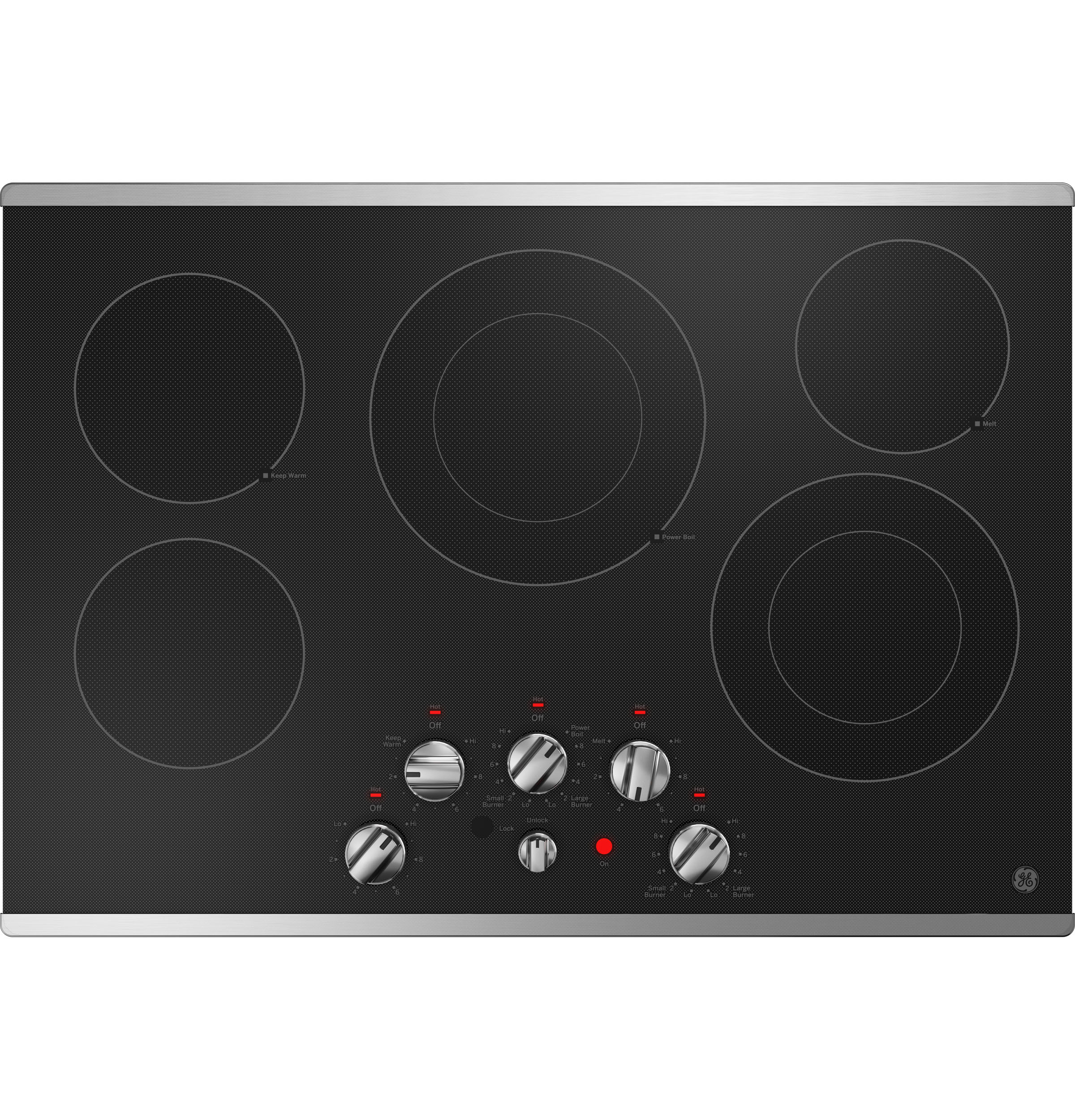 30" Built-In knob Control Electric Cooktop JEP5030STSS