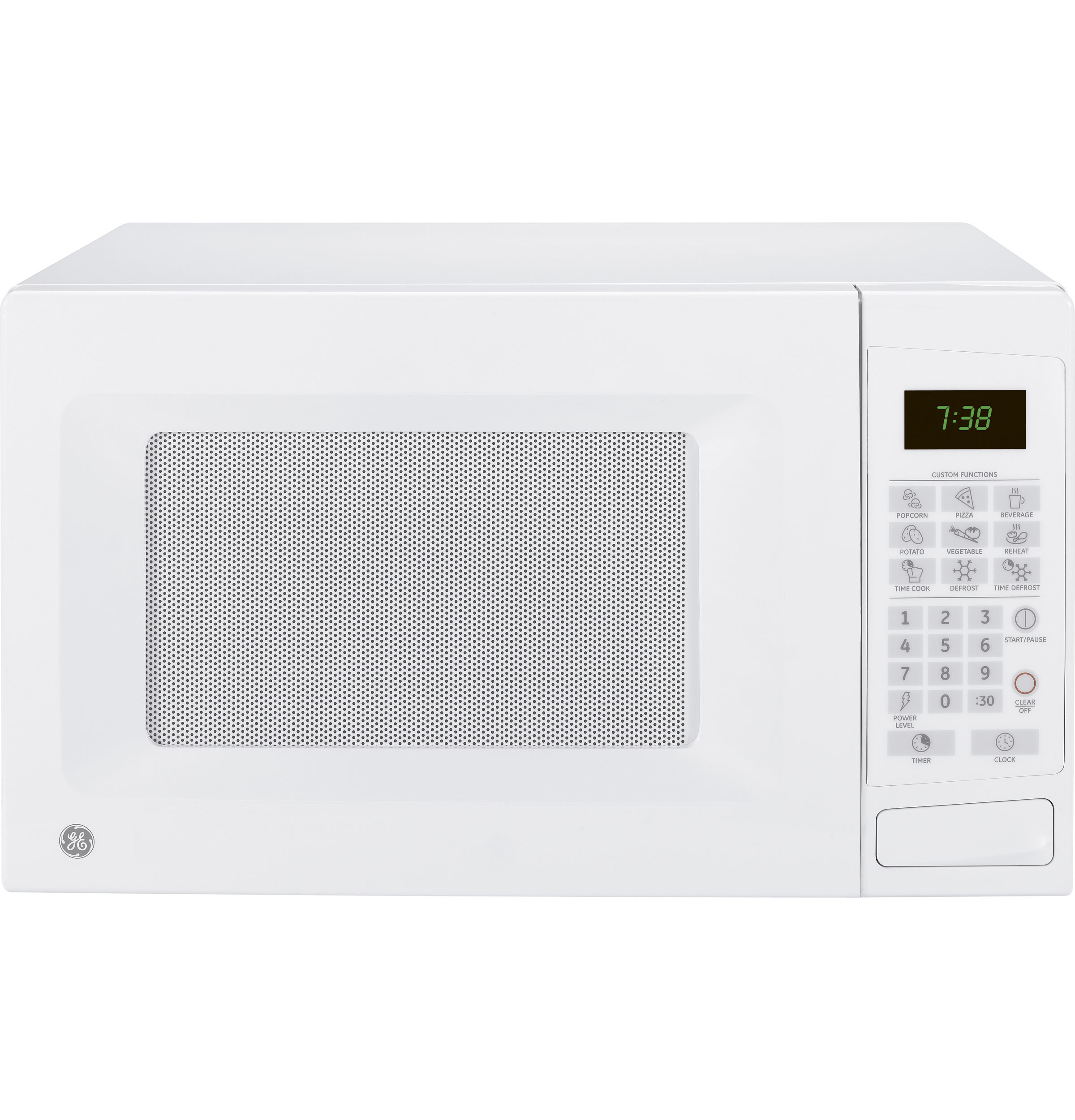 .7 Cu. Ft. Capacity Countertop Microwave Oven JES0738DPWW
