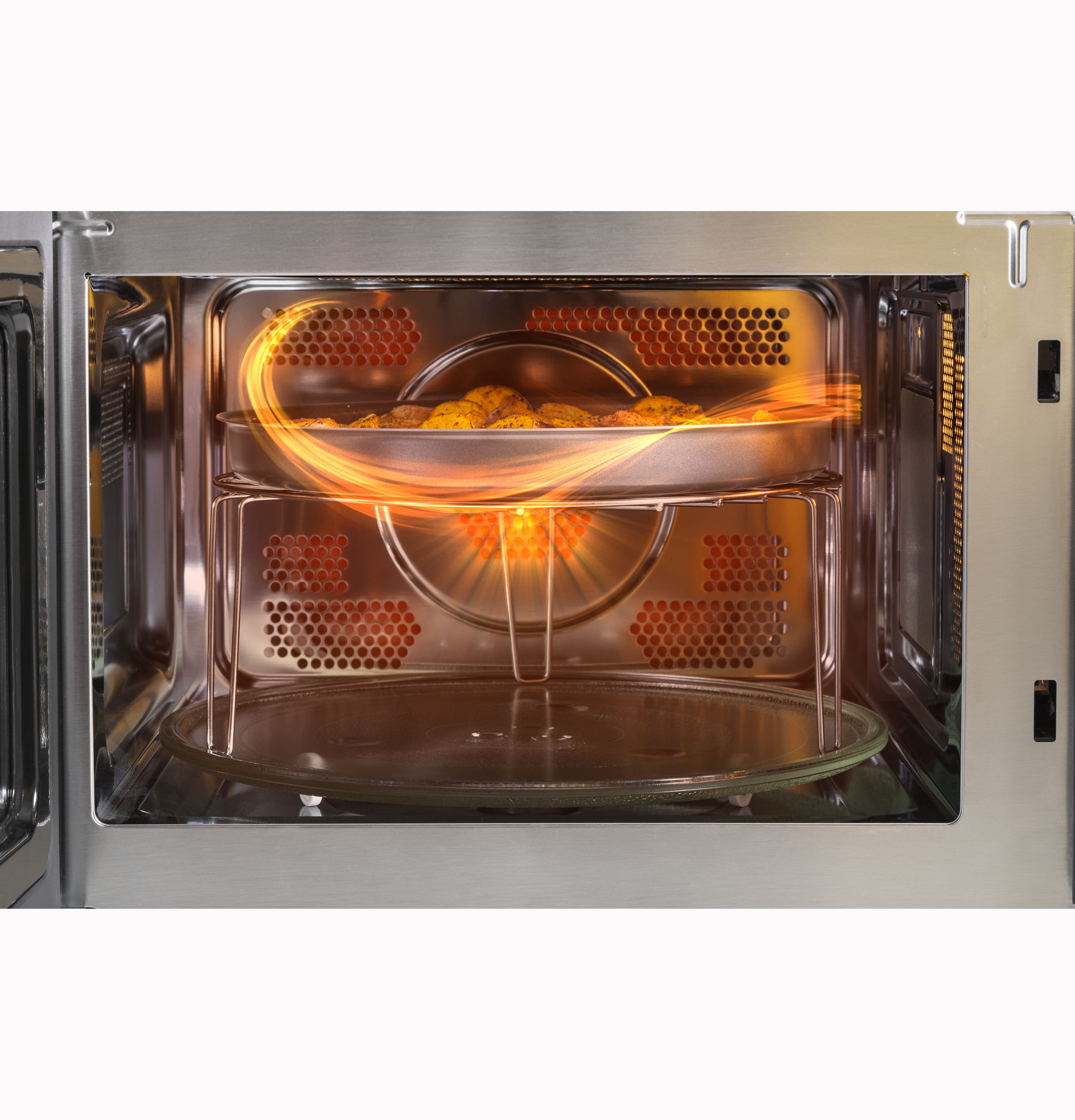 1.0 Cu. Ft. Capacity Countertop Convection Microwave Oven with Air Fry JES1109RRSS