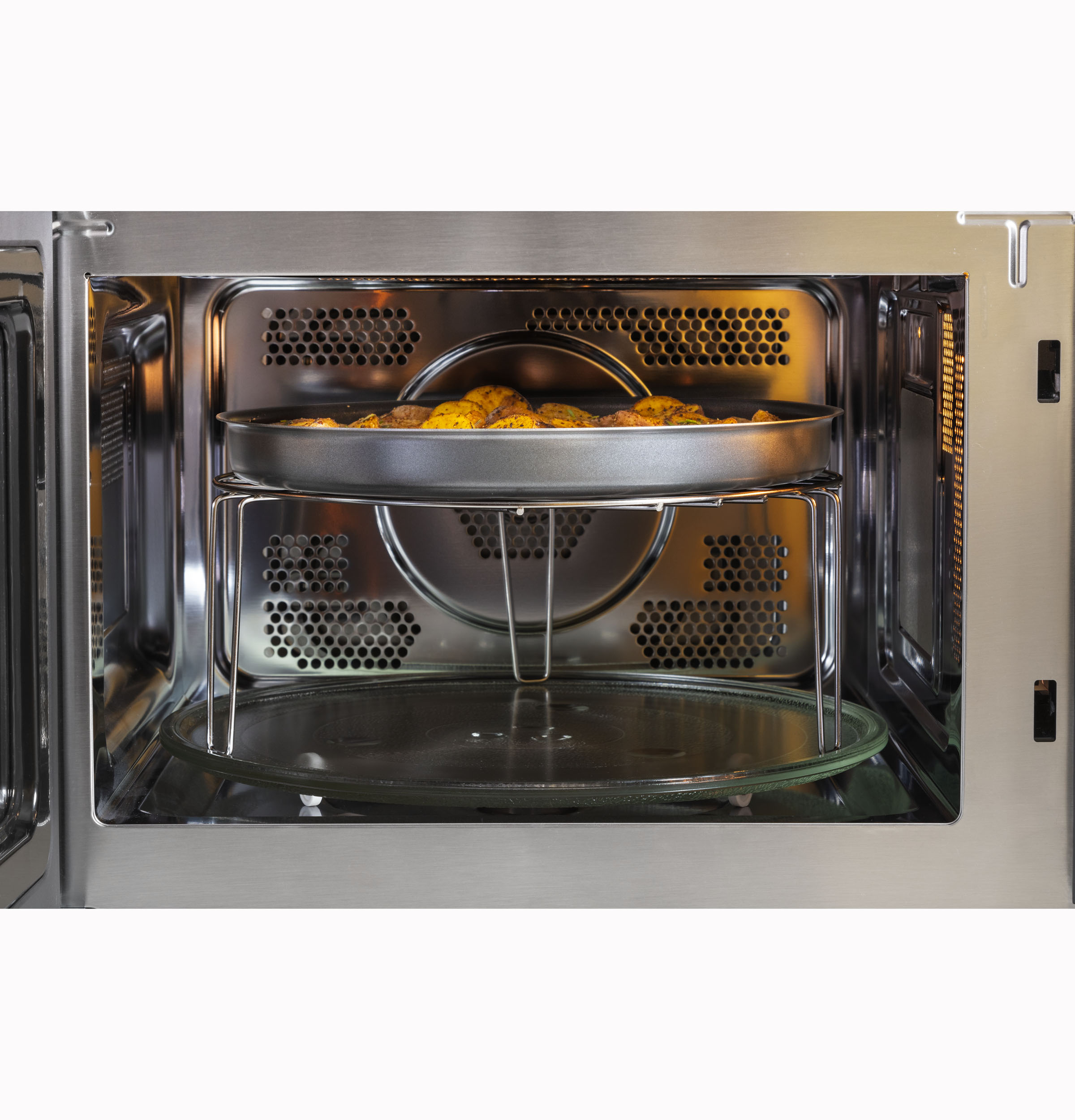 1.0 Cu. Ft. Capacity Countertop Convection Microwave Oven with Air Fry JES1109RRSS