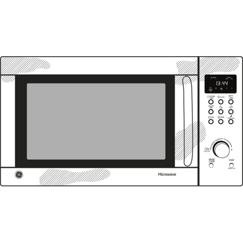 1.3 Cu. Ft. Countertop Microwave Oven JES1344SK