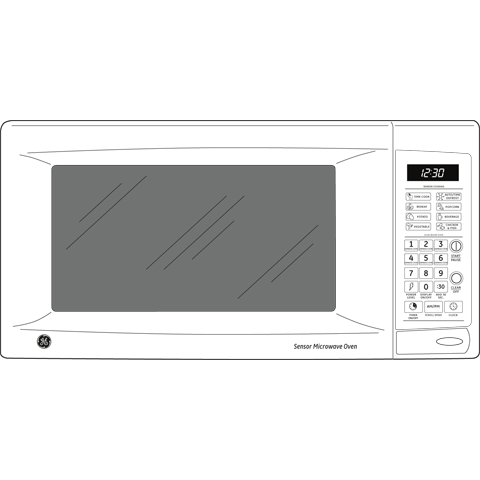1.4 Cu. Ft. Countertop Microwave Oven JES1460DNBB