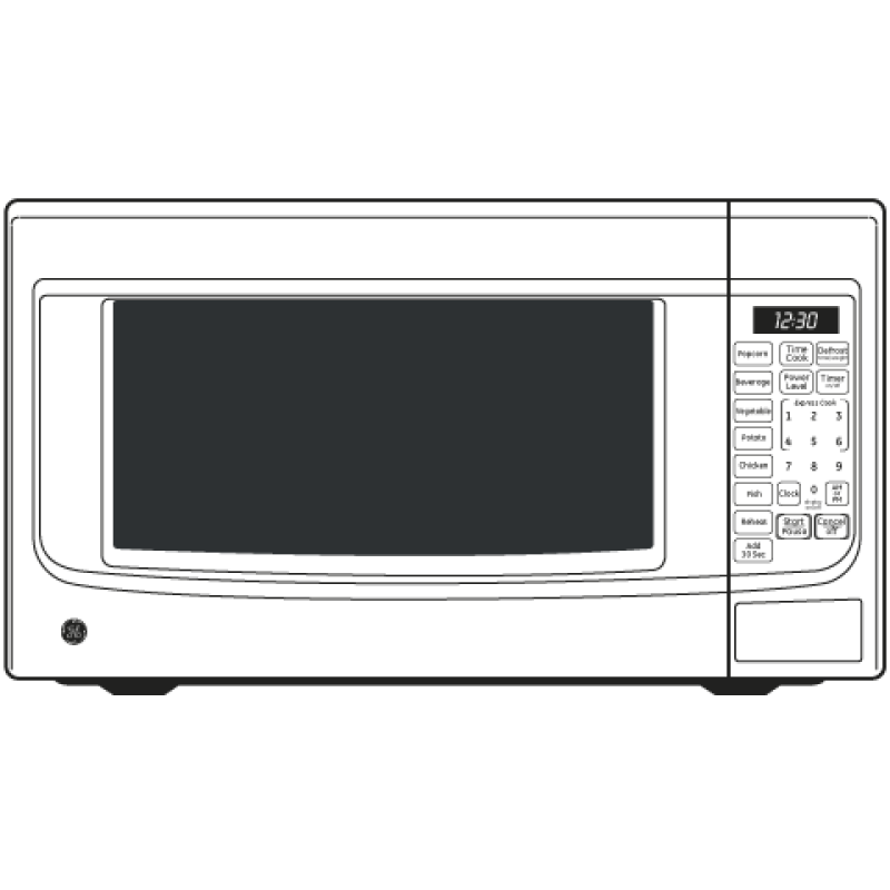 1.4 Cu. Ft. Countertop Microwave Oven JES1460DSWW