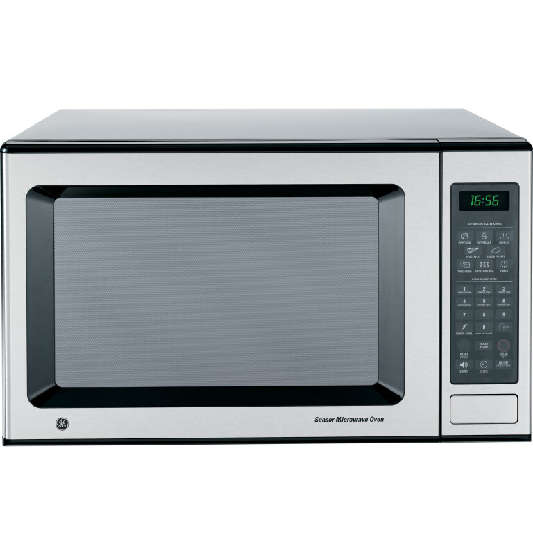 GE 1.6 Cu. Ft. Countertop Microwave Oven Black JES1656SJ Picture 1