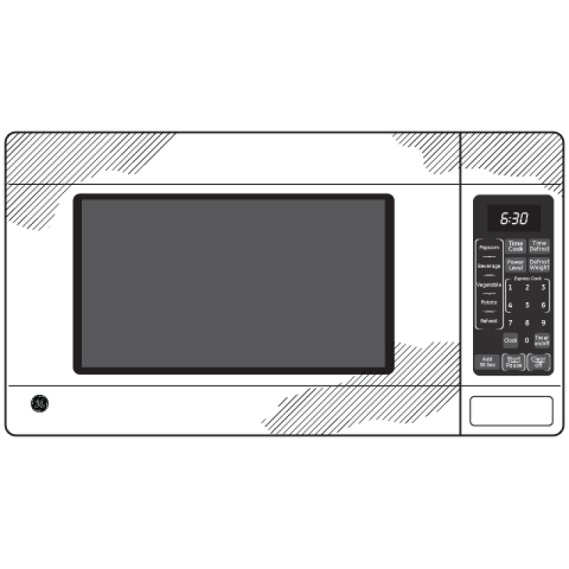 1.6 Cu. Ft. Countertop Microwave Oven JES1656SRSS