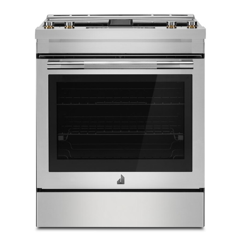 JennAir RISE 30" ELECTRIC DOWNDRAFT SLIDE-IN RANGE Stainless Steel JES1750ML Picture 1