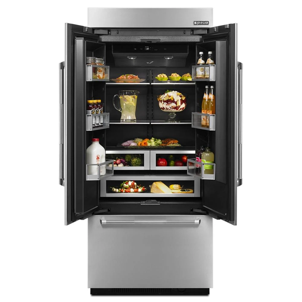 36" Panel-Ready Built-In French Door Refrigerator JF36NXFXDE