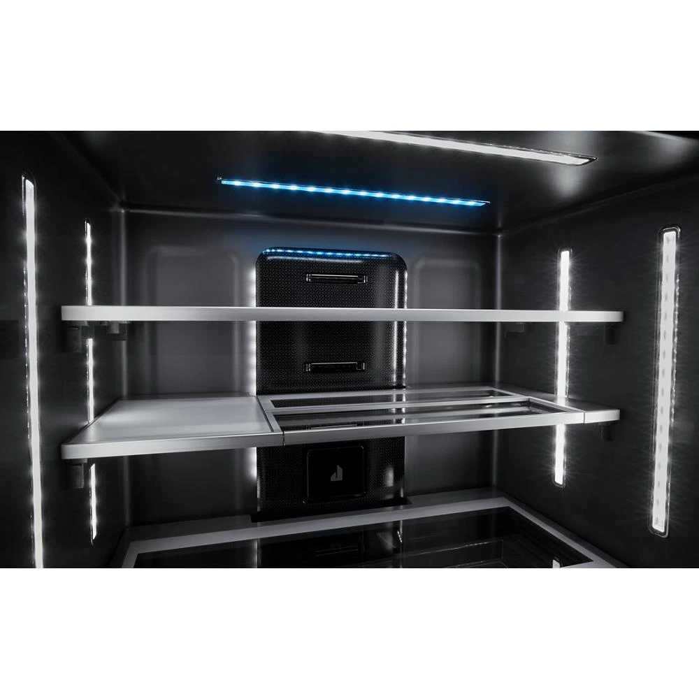 72” Counter-Depth French Door Refrigerator with Obsidian Interior JFFCC72EHL