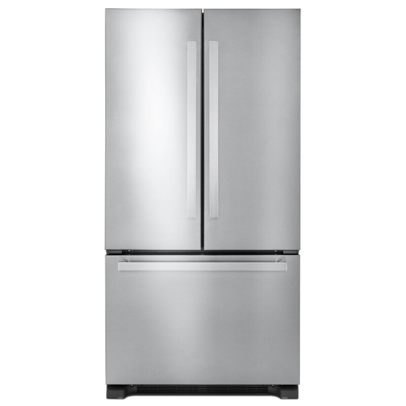 JennAir 36 Inch Freestanding Counter Depth French Door Refrigerator with 21.9 cu. ft. Total Capacity Stainless Steel Finish JFFCF72DKM Picture 1