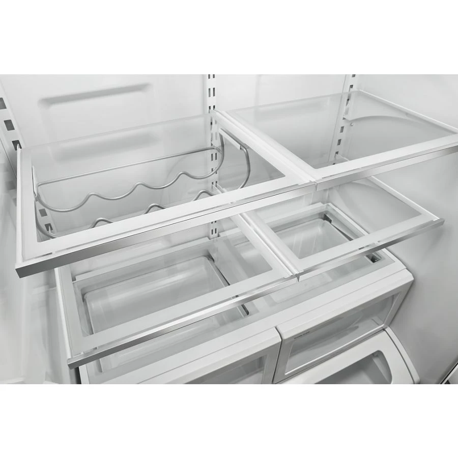 36 Inch Freestanding Counter Depth French Door Refrigerator with 21.9 cu. ft. Total Capacity JFFCF72DKM