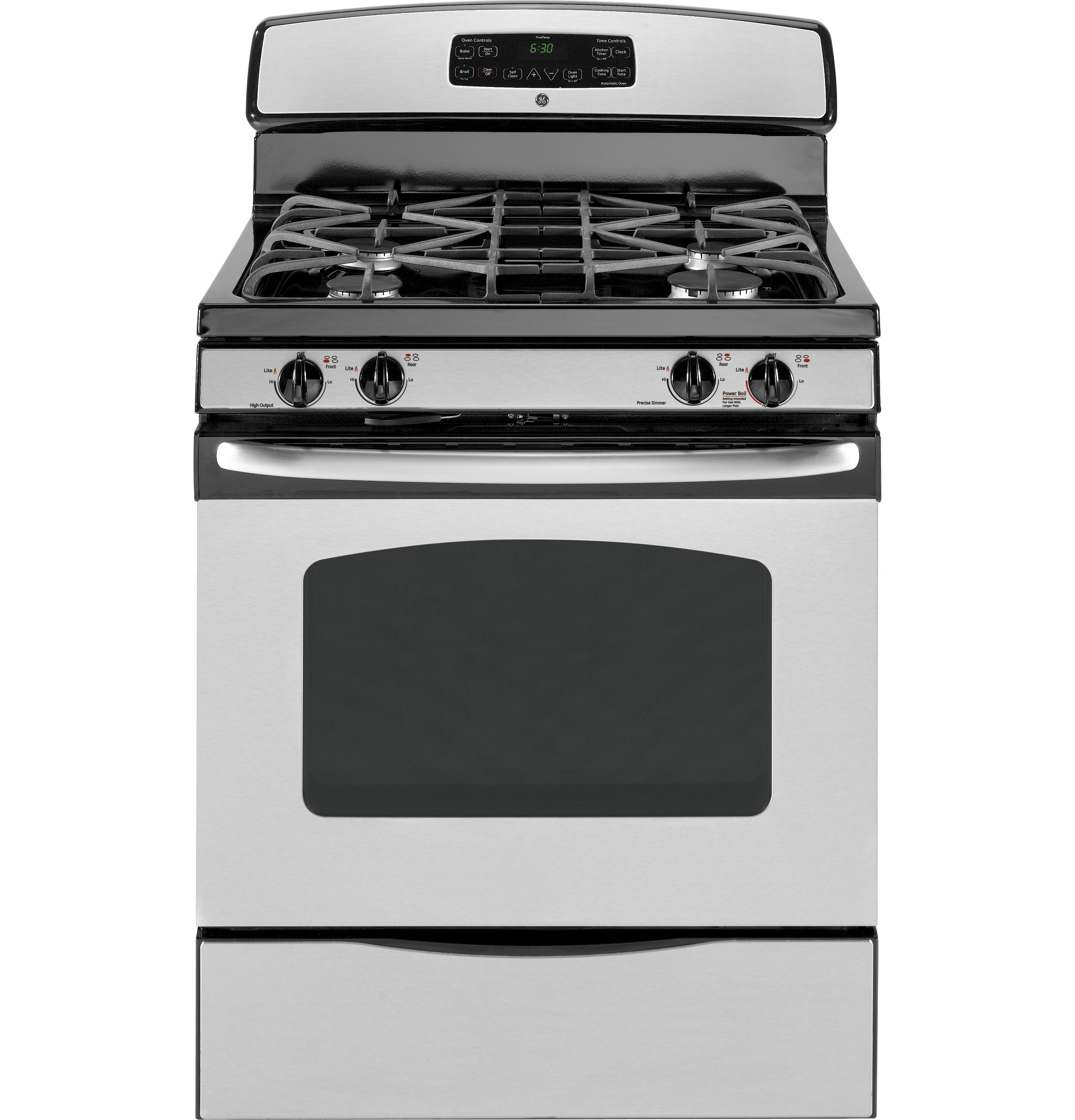 GE 30" Free-Standing Gas Range Stainless Steel JGB281SERSS Picture 1