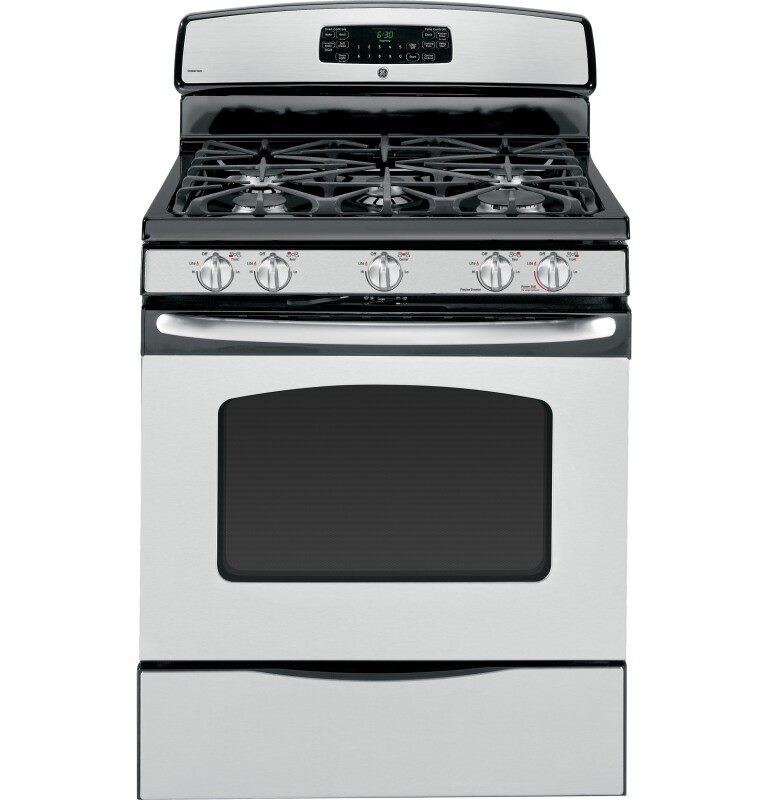 30" Free-Standing Gas Convection Range JGB296SETSS